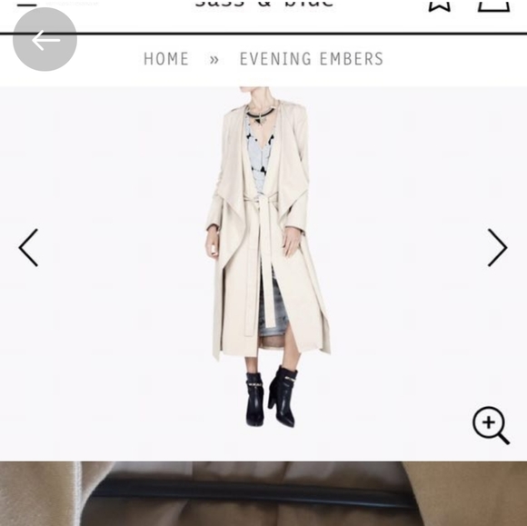 Sass & bide Trench Coat - Picture 3 of 6